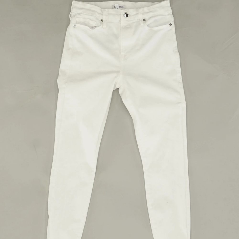 Good American White Skinny Jeans